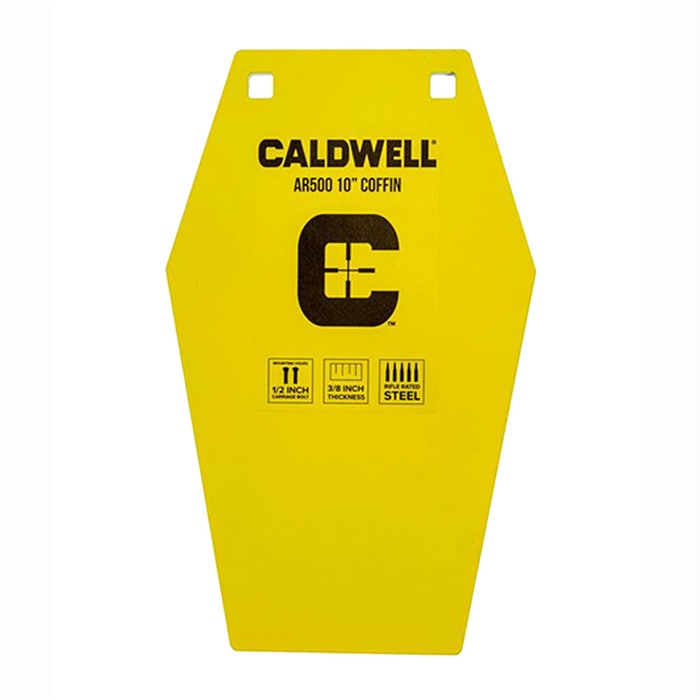 10'' COFFIN AR500 STEEL TARGET