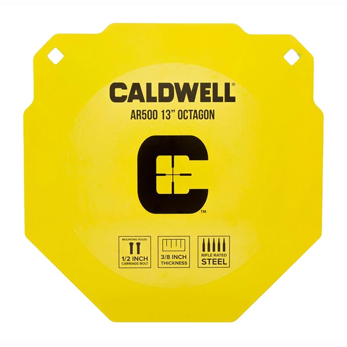 13'' OCTAGON AR500 STEEL TARGET