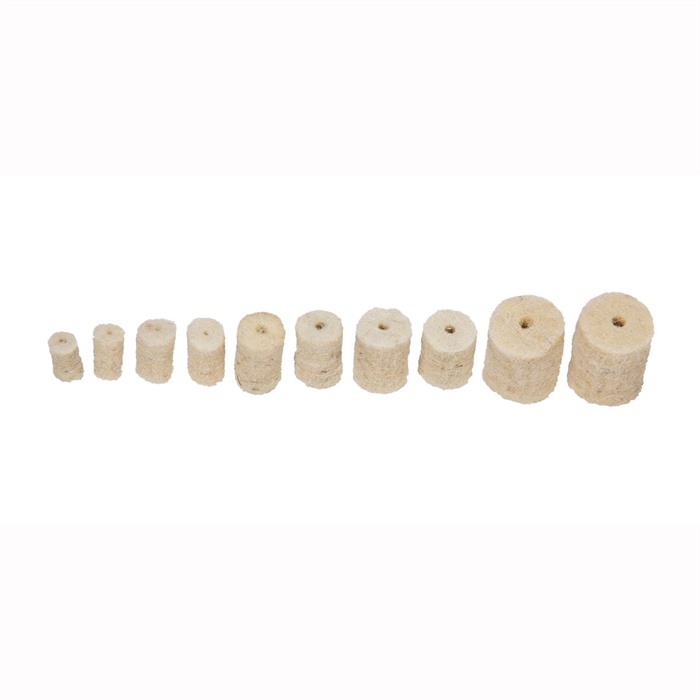 TIPTON GUN CLEANING SUPPLIES .375 CALIBER FELT CLEANING PELLETS 50CT