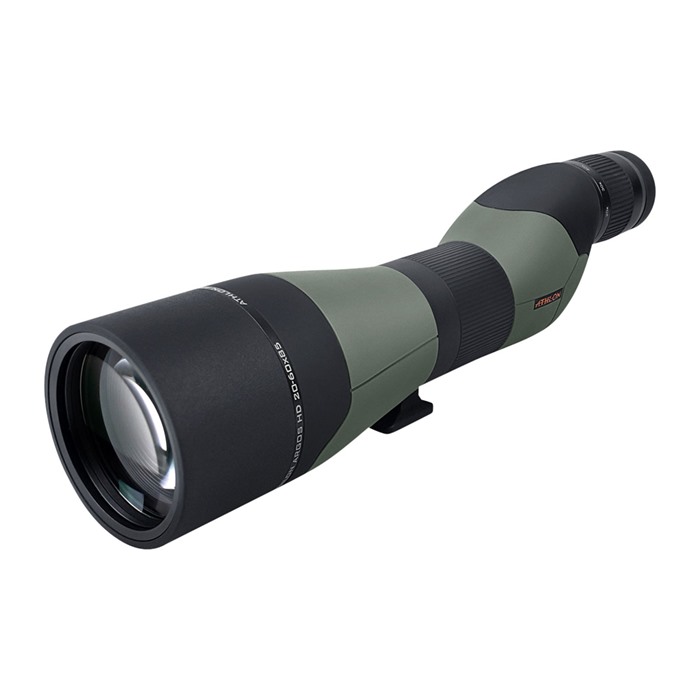 Athlon Optics Argos HD 20-60x85 Straight Spotting Scope Green Finish - ATHLON OPTICS