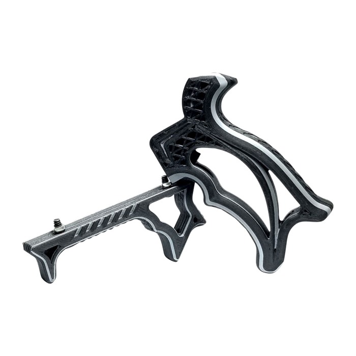 FUTURE FORGED LTD VEKTOR X PISTOL GRIP & HALEX 2.0 FOREGRIP SET SILVER