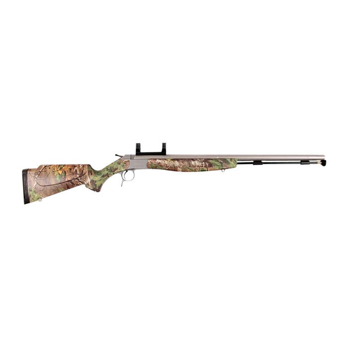 CVA Optima V2 SS Muzzleloader .50 cal 26 Fluted Barrel with DuraSight Dead-On 1-pc. Scope Mount Real tree Green