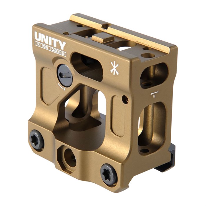Unity Tactical FSTMICF Fast Micro Mount, Flat Dark Earth, 7075 T6 Aluminum