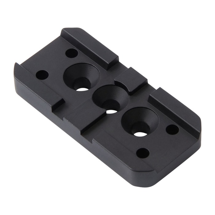 Unity Tactical FST-SOPM Black Offset Optic Adapter for Aimpoint Micro