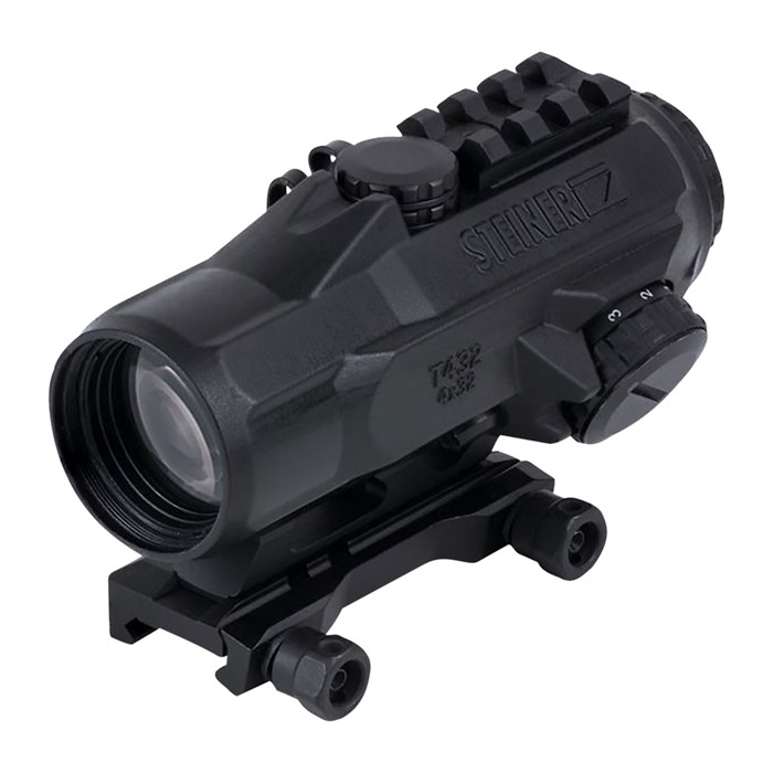 Steiner Optics 8797-762 T432 4x32mm Rapid Dot 762 Reticle Black Sight