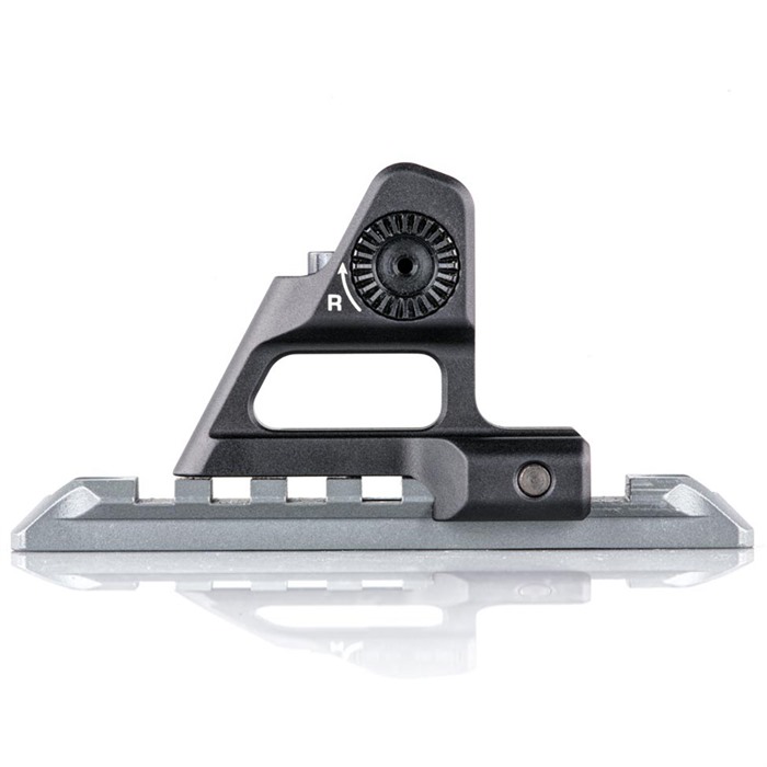 Scalarworks SW1020 AR-15 Peak Fixed Iron Rear Sight Black Ultralight