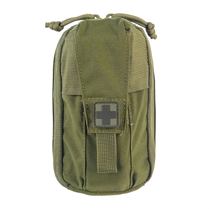 NORTH AMERICAN RESCUE ROO M-FAK BASIC W/HEMOSTATIC O.D. GREEN