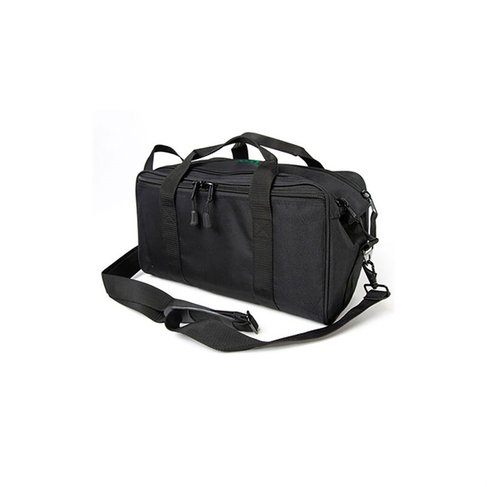 Uncle Mike's Sportsmen's Range Bag - Black, 16' x 10" x 3-3/4" Nylon Construction