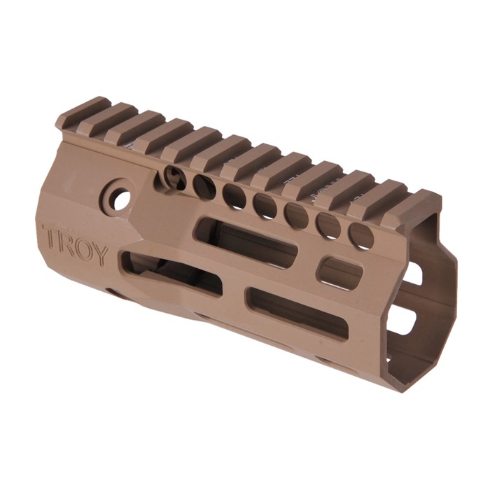Troy Industries SRAI-SR9-45FT-00 4.5" Special Ops Battlerail M-LOK FDE