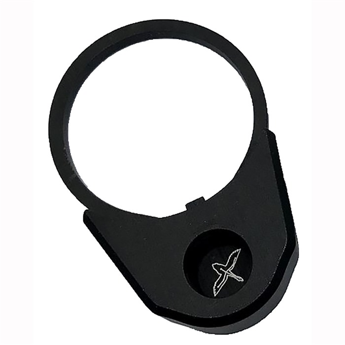 Forward Controls ESF-H End Plate 4140 Steel 3-QD Sling Sockets Black DLC