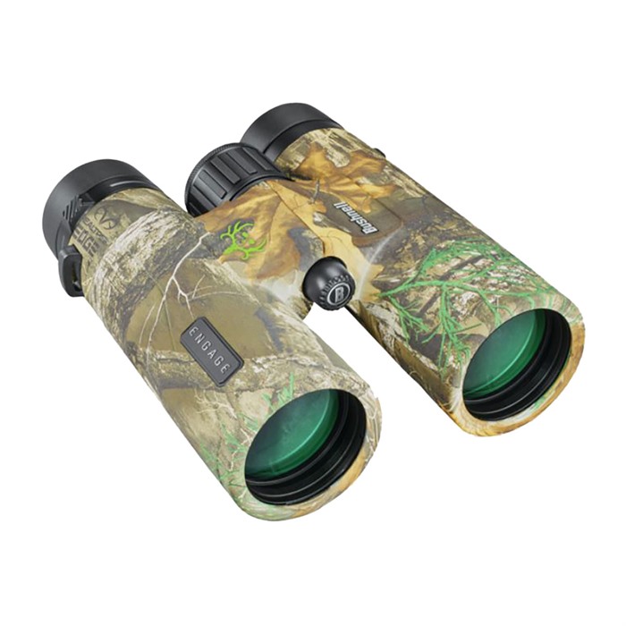 Bushnell Engage X 10x42mm Binoculars - BaK-4 Roof Prism - Realtree Edge Rubber Armor