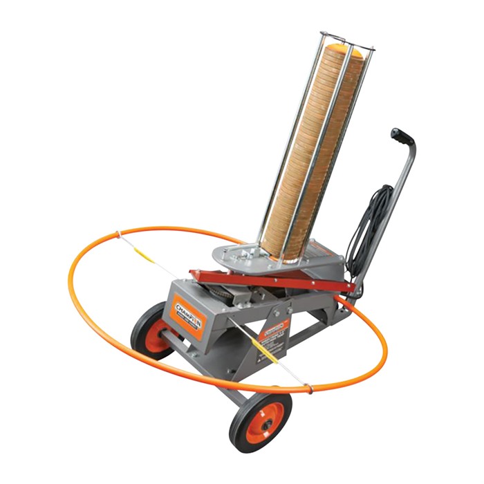 Champion Targets Wheelybird 2.0 Auto-Feed Trap Thrower: Ultra-Fast 1.75s Cycle, Wireless Remote, Solid Tires, Cord Wrap