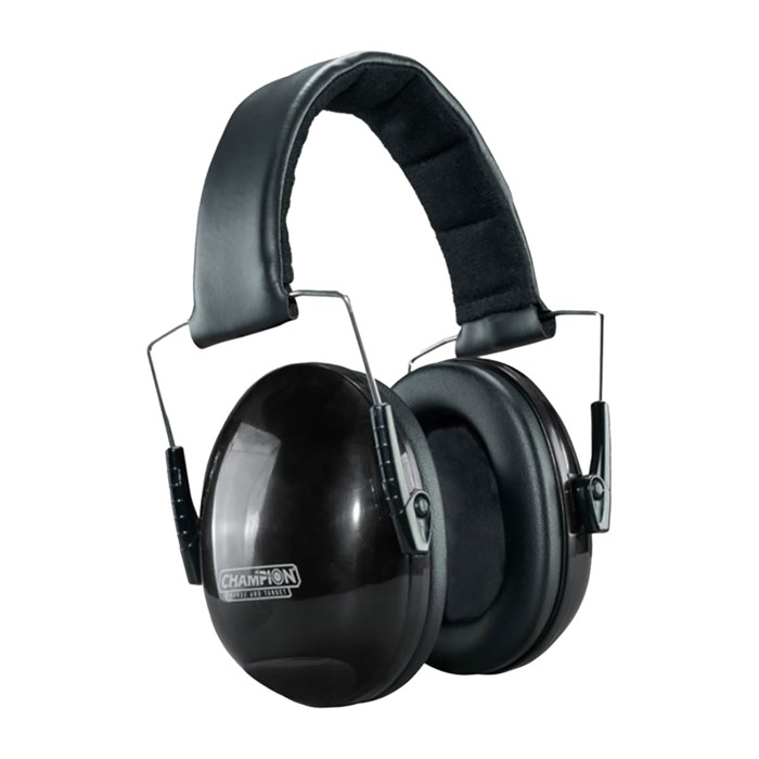 CHAMP Small Frame Black Passive Muff - 40993 - 076683012814 - NRR 21dB