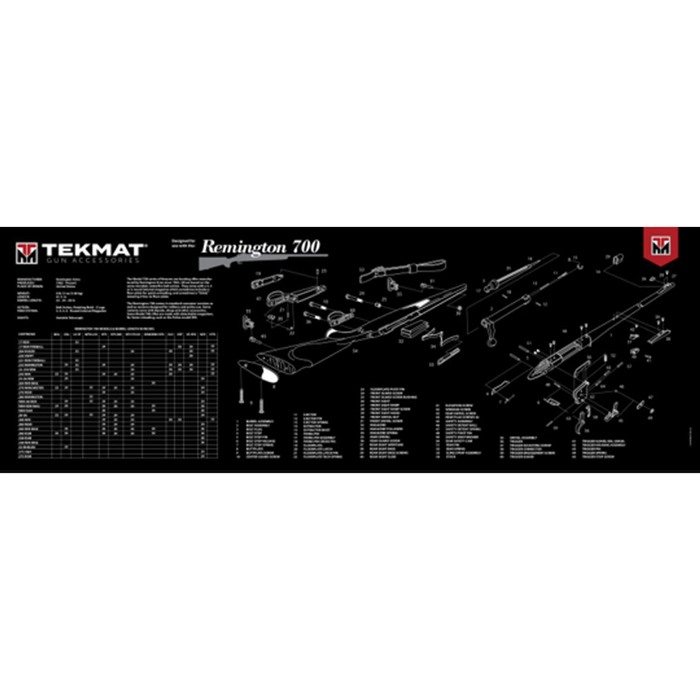 TEK MAT TEK-R44-REM-700 Ultra 44 Remington 700 Gun Cleaning Mat