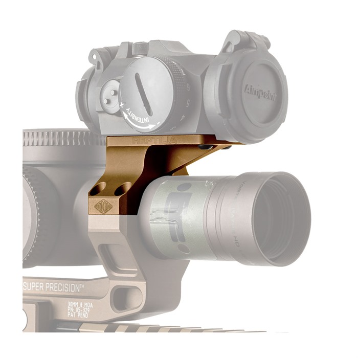Reptilia 100-109 ROF-90 30mm Aimpoint Micro Mount FDE, 7075-T6 Aluminum - Reptilia