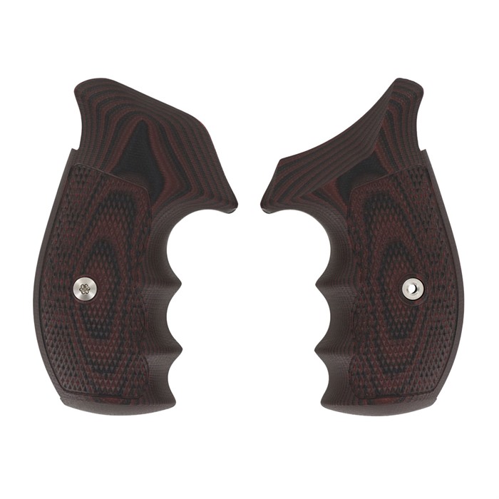 VZ Grips NF-TD-C-RB S&W N-Frame Tac Diamond Black Cherry Grips