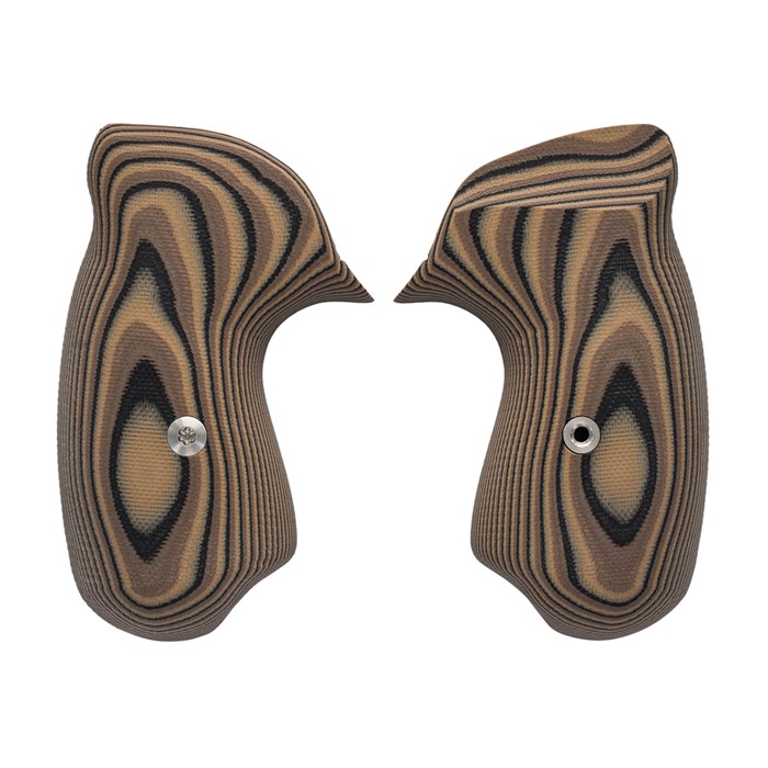 VZ Grips RUGSP101-320-HB Ruger SP101 320 Hyena Brown Grips