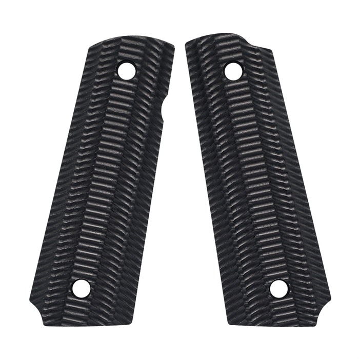 VZ Grips AL-B-A 1911 Government Alien Black Grips