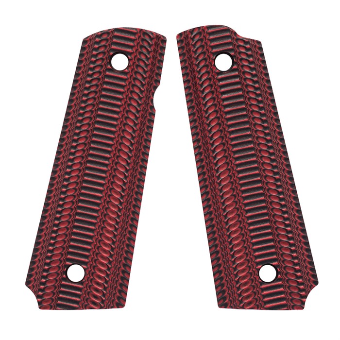 VZ Grips AL-BR-A 1911 Government Alien Black Red Grips