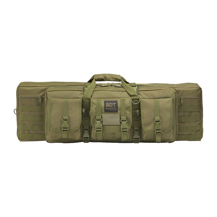 Bulldog Cases Tactical Double Rifle Case, Green, 43 BDT60-43G