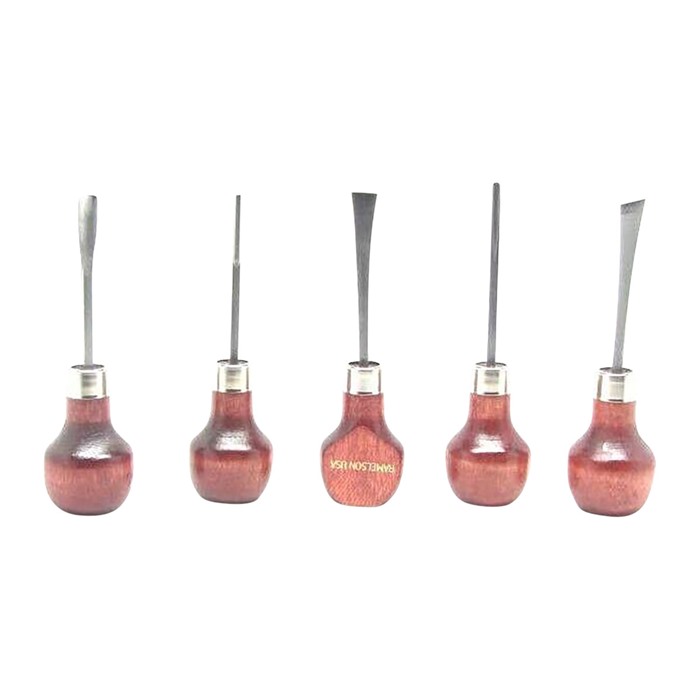 U.J. Ramelson 107 Basic Palm Woodcarving 5-Piece Set