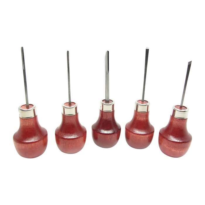 U.J. Ramelson #107M Sub Mini Palm Woodcarving 5-Piece Set