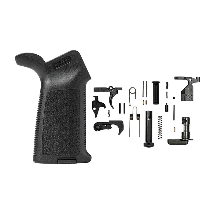 Aero Precision APRH101322 EPC Lower Parts Kit MOE Grip Black AR-15