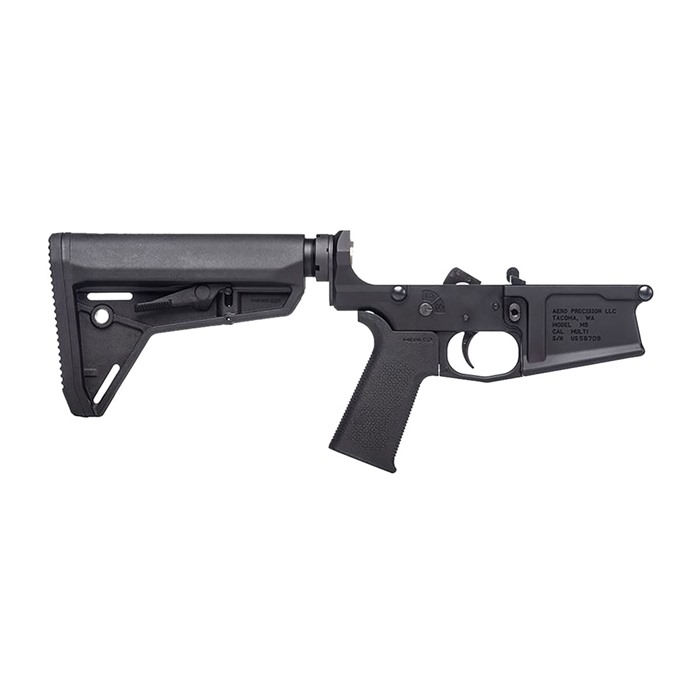 Aero Precision APAR308218 M5 Lower .308 MOE SL Grip & Carbine Stock Black
