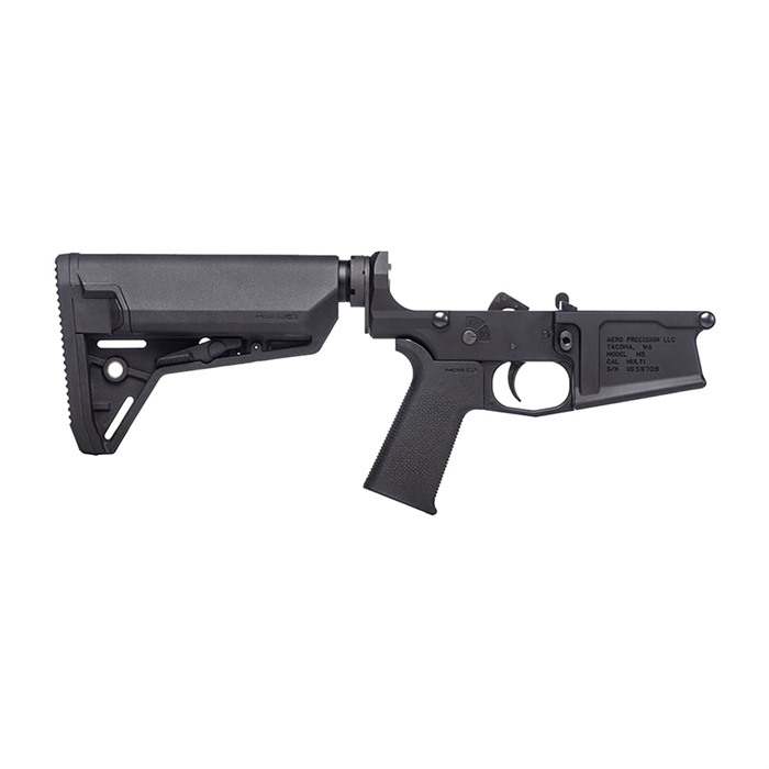 Aero Precision APAR308219 M5 Lower .308 MOE SL Grip SL-S Stock Black