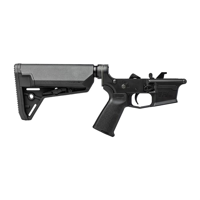 Aero Precision APAR620566 EPC-9 Carbine Lower, MOE Grip, SL-S Stock, Black