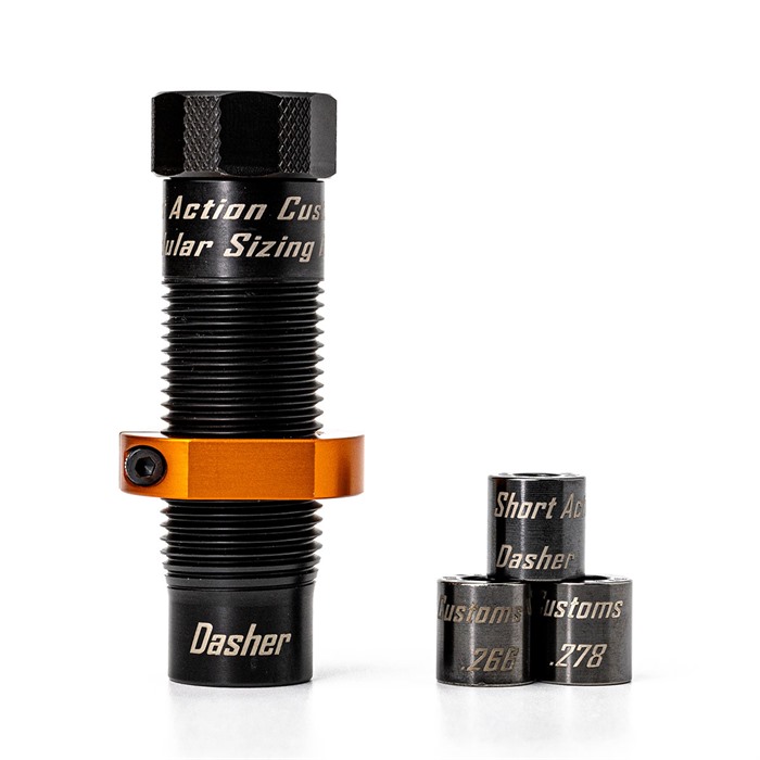 Short ACTION CUSTOMS 6MM DASHER PRECISION RESIZING DIE