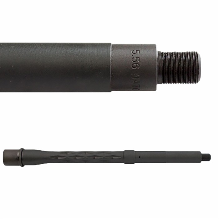 Yankee Hill YHM-58-TF AR-15 10.5" Barrel 5.56mm 1-8 Twist Fluted QPQ