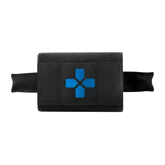 BLUE FORCE GEAR MICRO TRAUMA KIT NOW! ADVANCED SUPPLIES MOLLE MOUNT BLACK