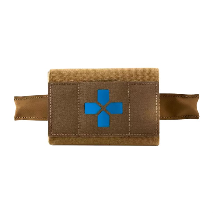 BLUE FORCE GEAR MICRO TRAUMA KIT NOW! ADVANCED SUPPLIES MOLLE MOUNT COYOTE