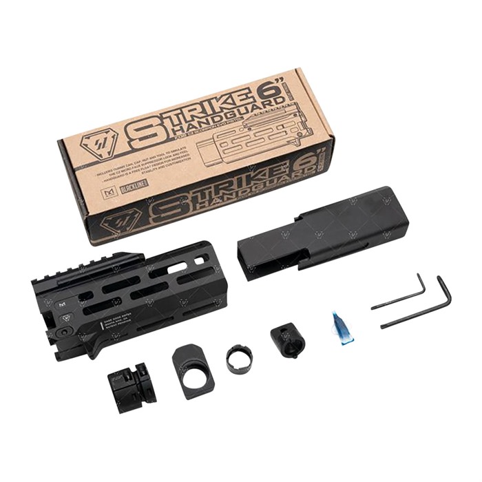 Strike Industries CEVO-HG-6-BK 6" M-Lok Handguard Black for CZ Scorpion EVO