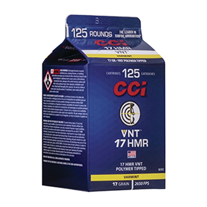 CCI 17 HMR 17GR VNT TIPPED 1250/CASE