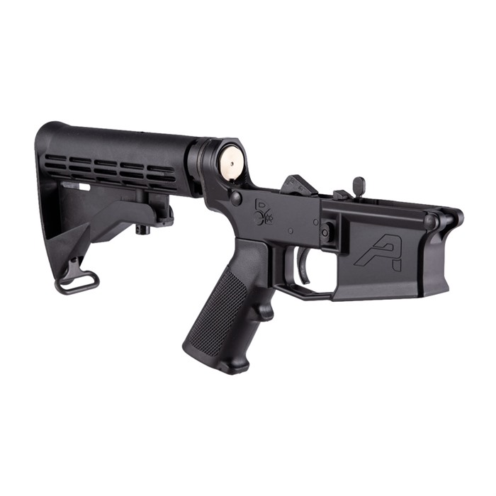 Aero Precision APAR600101 M4E1 Complete Lower, A2 Grip, M4 Stock, Black