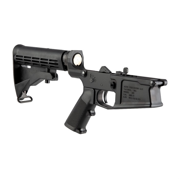 AR .308 M5 LOWER COMPLETE W/ A2 GRIP & M4 STOCK
