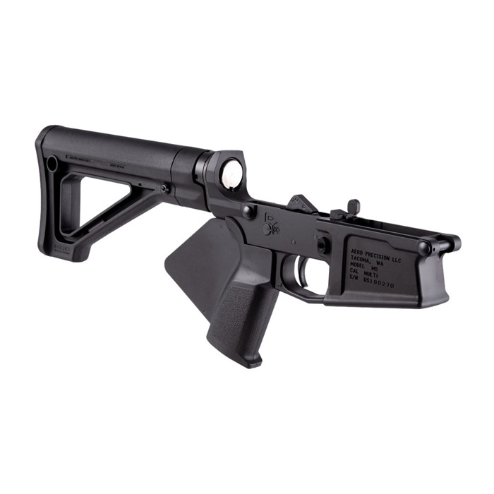 Aero Precision APAR308055 M5 Featureless Lower .308 Win Anodized Black