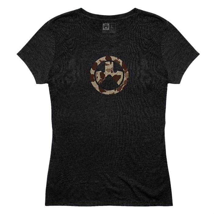 Magpul MAG1139-001-XL Women's Camo Icon T-Shirt Black XL Cotton/Polyester