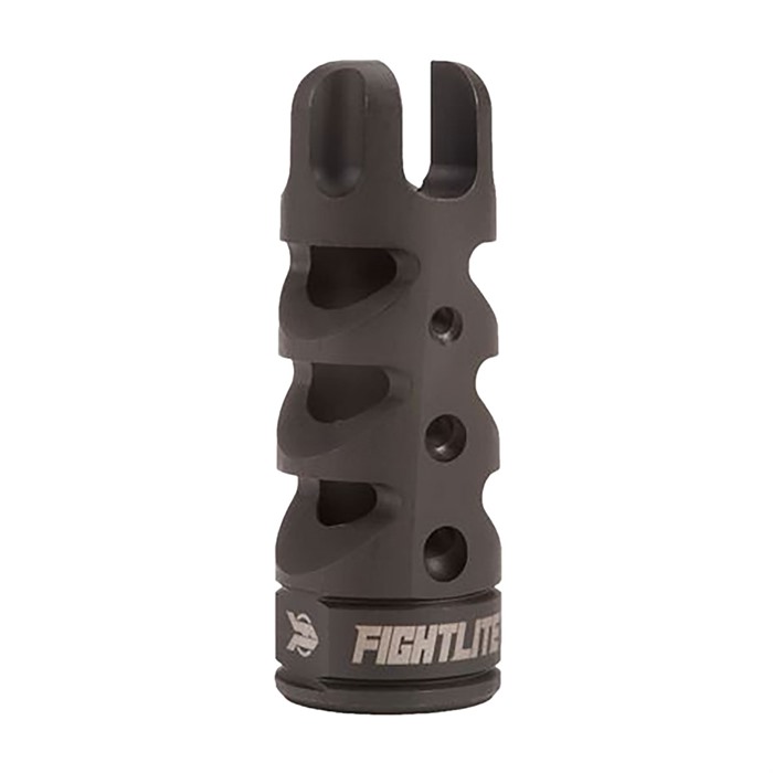 FightLite RB556 5.56 Compensator, 22 Cal, Black, AR-15