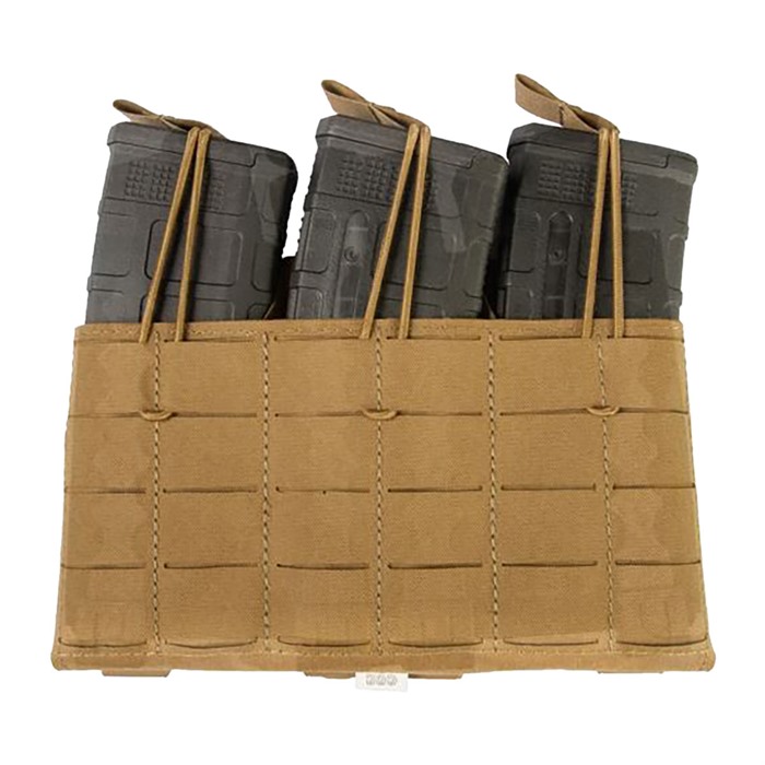 Grey Ghost Gear GTG0384-14 Triple 5.56 Mag Panel Coyote Brown