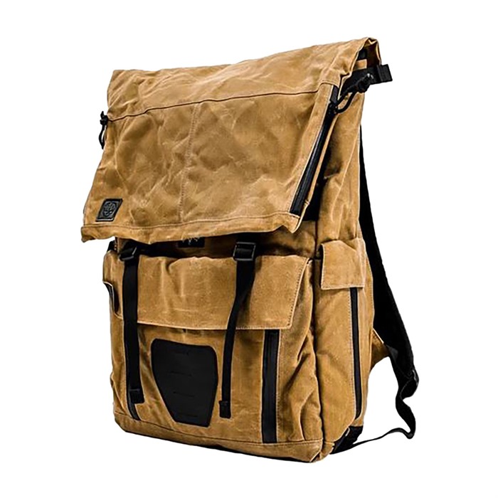 Grey Ghost Gear GTG5907TAN Gypsy Pack 2.0 Waxed Canvas Backpack Tan