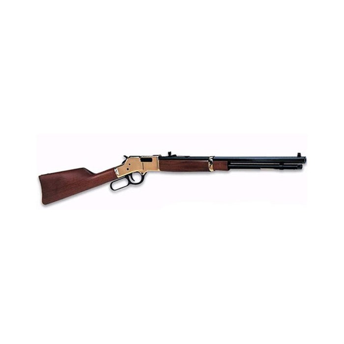 Henry H006 Big Boy Classic Lever Action 44 Rem Mag or 44 Spec Caliber, 10+1 Capacity, 20" Blued Barrel, Polished Brass Metal Finish & American Walnut Stock