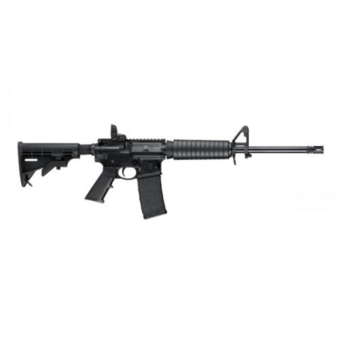 Smith & Wesson 10202 M&P15 Sport II 5.56x45mm NATO Semi Auto Rifle 30+1 Rounds 16" Barrel Black Armornite Finish Matte Black Rec Black 6 Position Stock Black Polymer Grip Right Hand