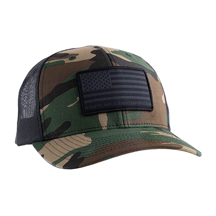 Magpul MAG1215-964 Standard Patch Trucker Hat Woodland Camo - Magpul Industries