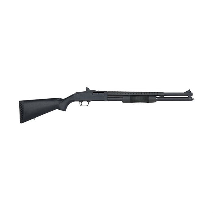 Mossberg 500 Tactical 20" 12 Gauge Blue Black Synthetic Ghost Ring Pump Action Shotgun