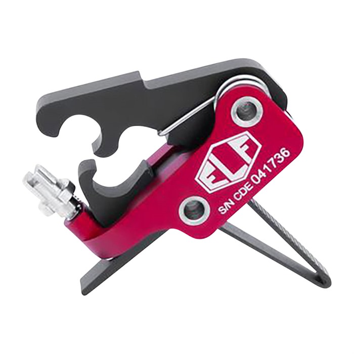Elftmann AR10-SFA Adjustable Trigger 2.75-4 lbs, Straight Finger, Red