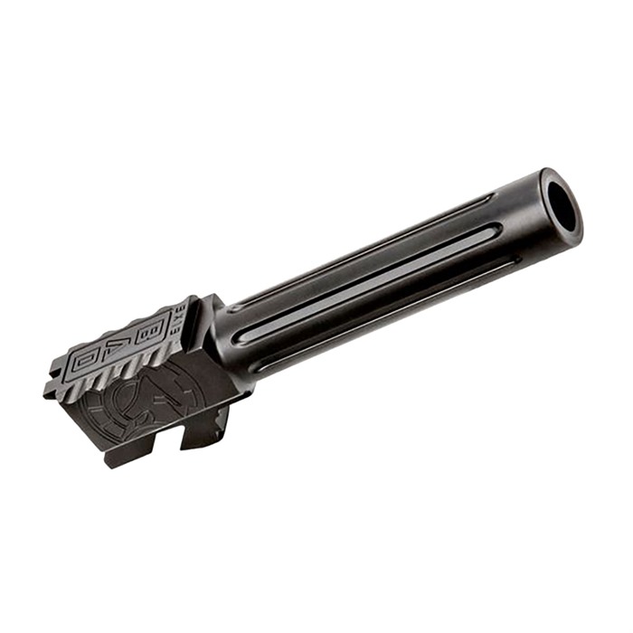 Battle Arms 19 BAD-BBLG19BNF Fluted Barrel Glock 19 Gen 2-4 Black Nitride