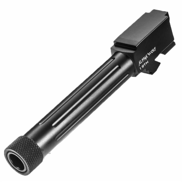 LWD ALPHAWOLF BBL FOR G19 9MM THRDD